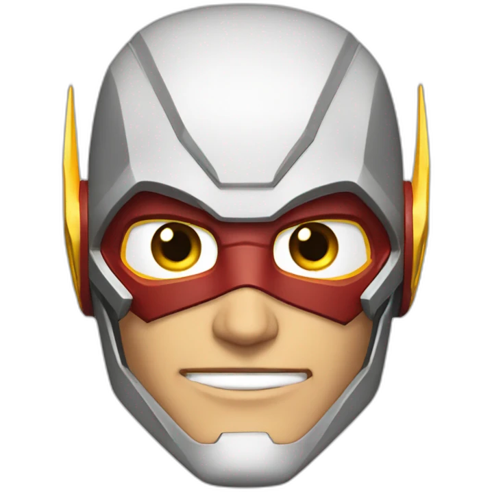 The flash’s face emoji