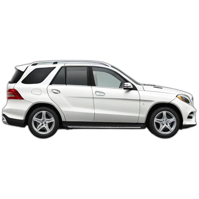 mercedes car side emoji