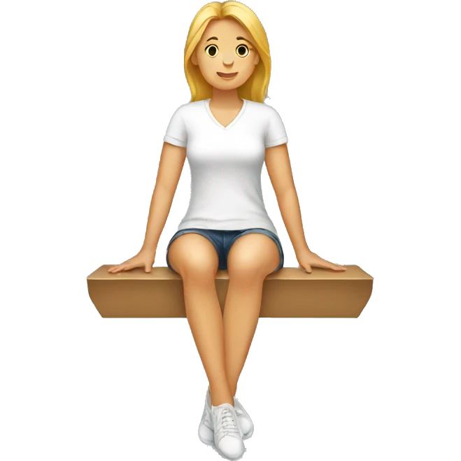 women sitting emoji