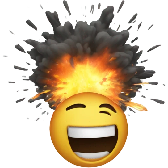 something exploding emoji