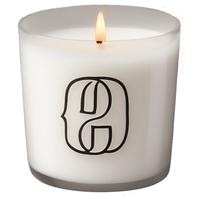diptyque candle white one emoji