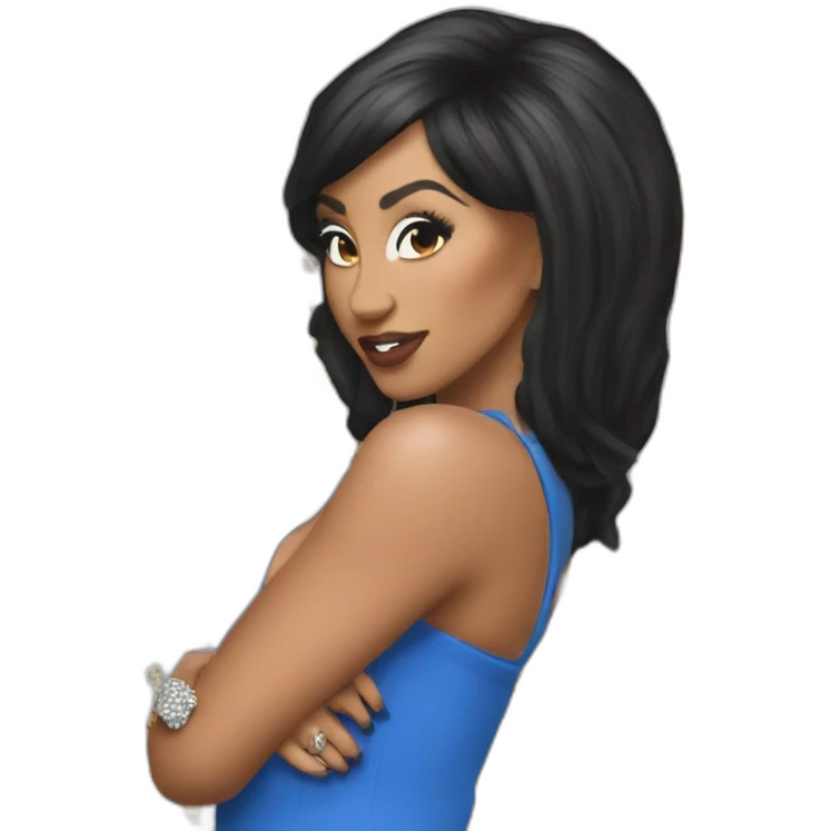 cardi b emoji
