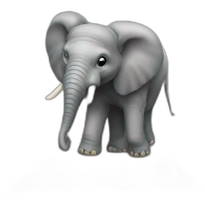 Elephant in the room emoji