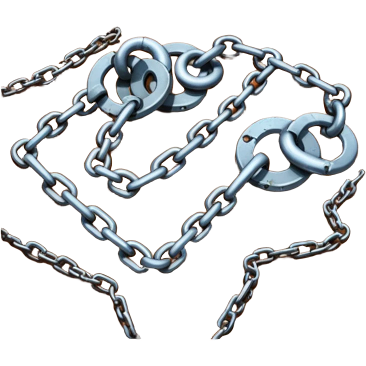 The chains are broken emoji