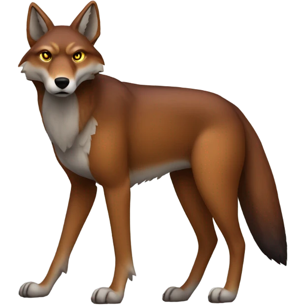 red wolf emoji