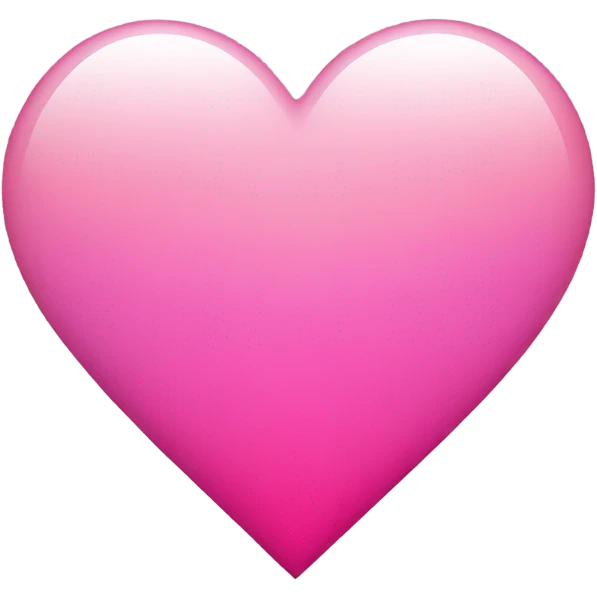 Pink gradient heart emoji