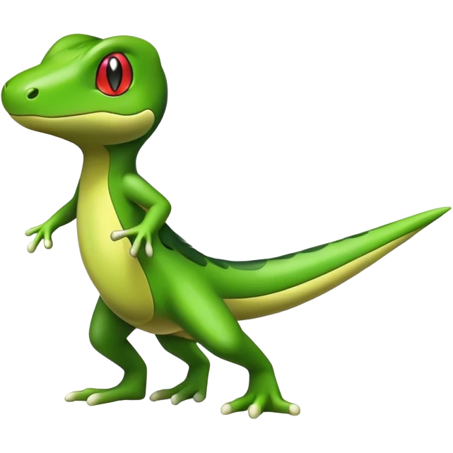 Treecko (full body)  emoji