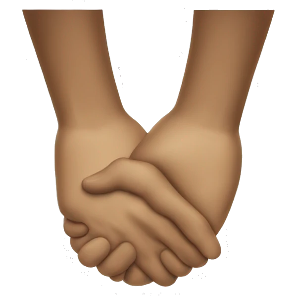 cupped hand shaking back and forth emoji