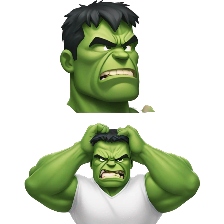 Hulk Facepalm emoji