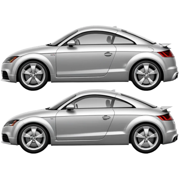 Audi TT Mk1 car side view emoji