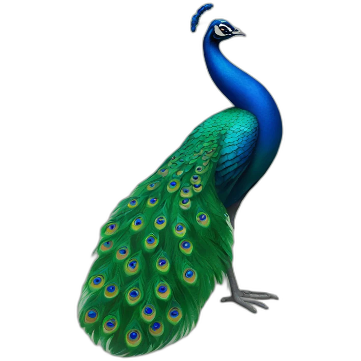 Peacock  emoji