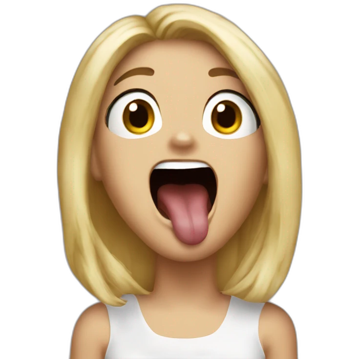 Britpop Lulu singing shout emoji