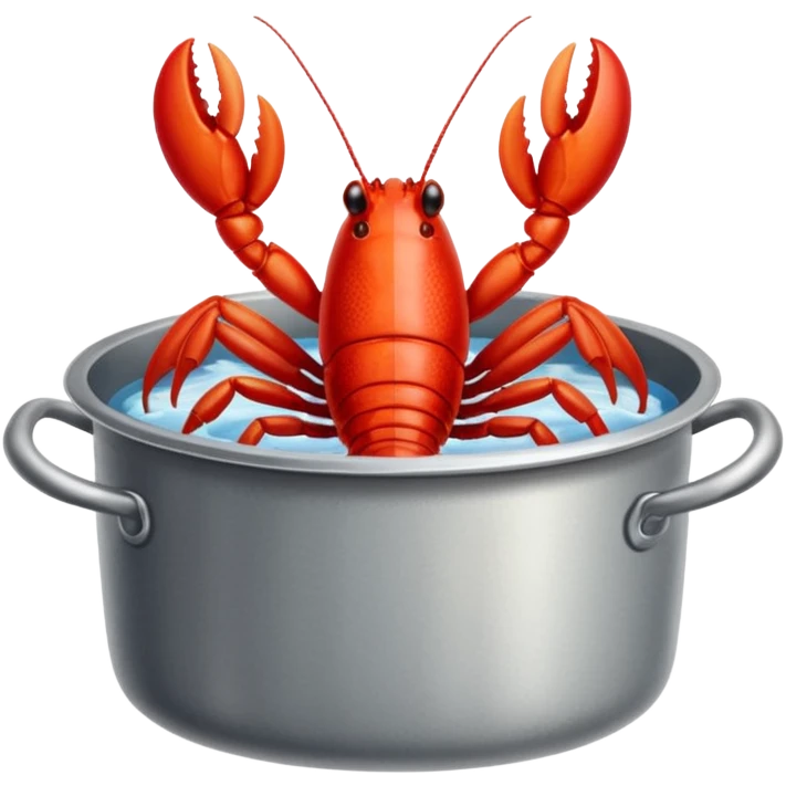 crayfish in a pot emoji