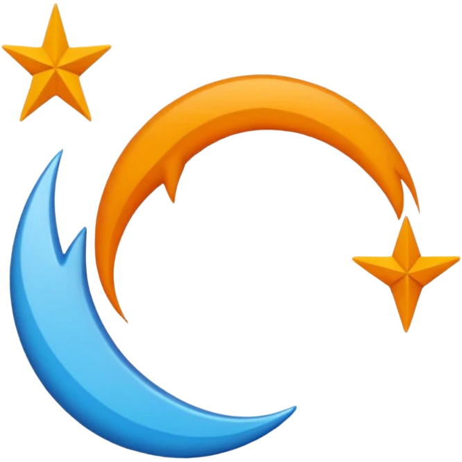 doğru türkistan bayrağı emoji