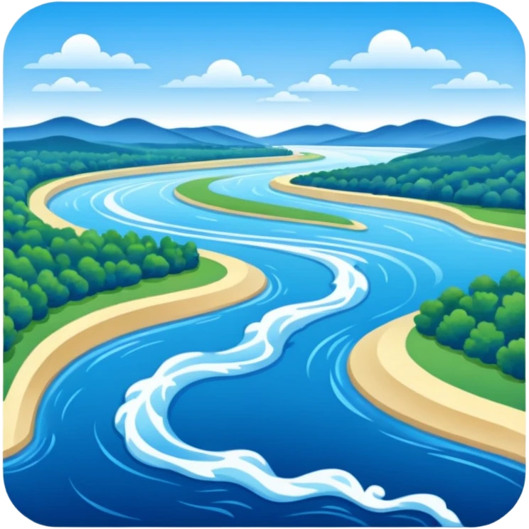 Dnieper River emoji