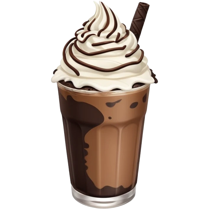 frappè con oreo emoji