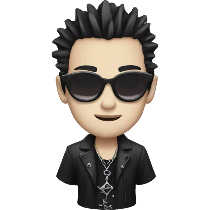 Goth emoji