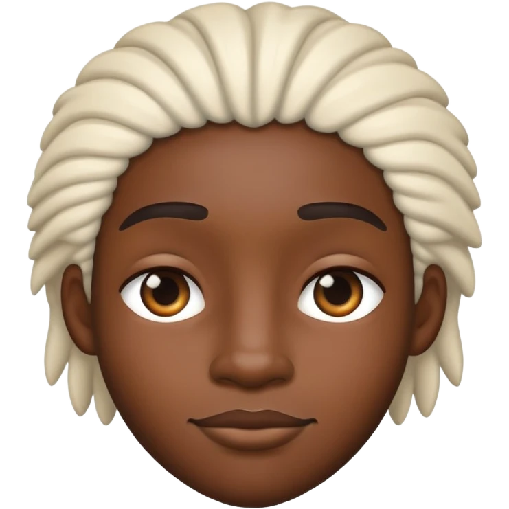 русский черный человек emoji