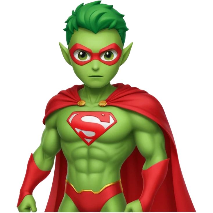 Alien superhero emoji