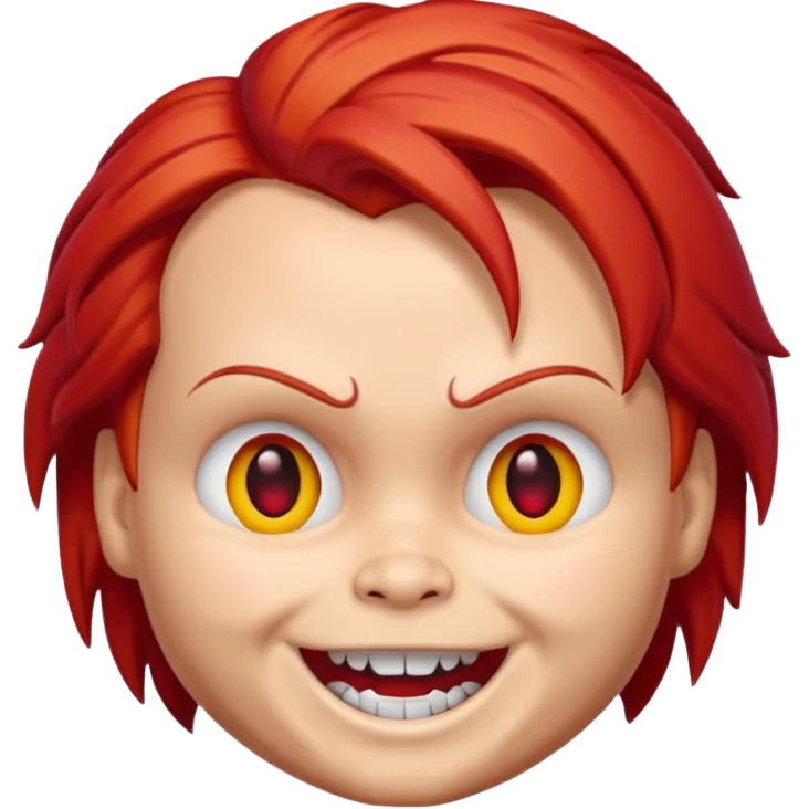 Un emojin de chuky emoji