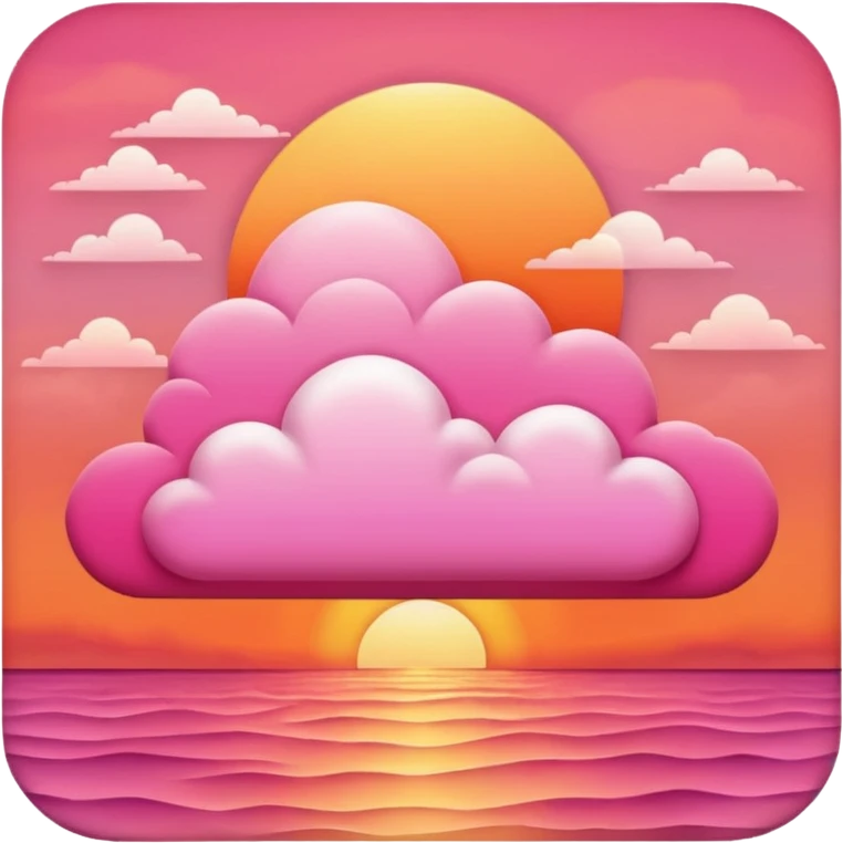 summer sunset emoji