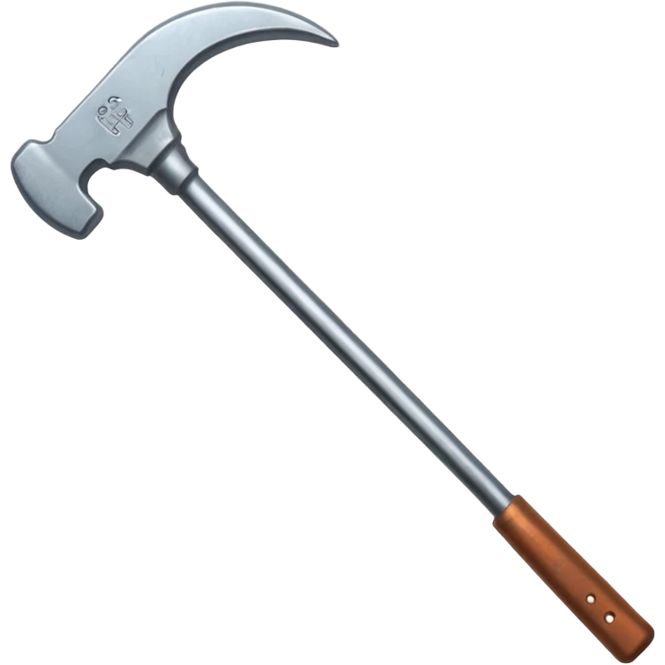 metal crowbar  emoji