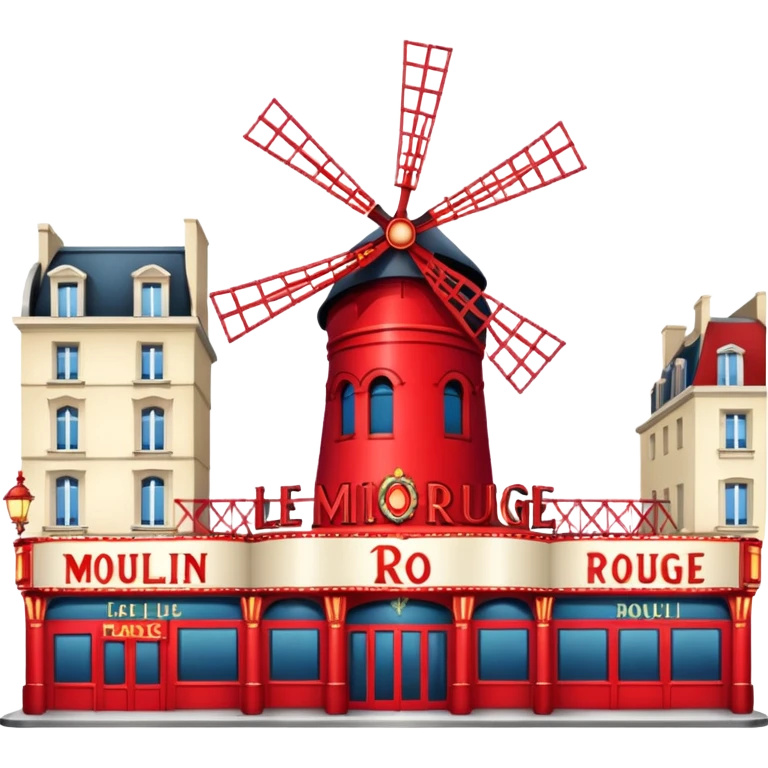 Je veux le moulin rouge de paris emoji
