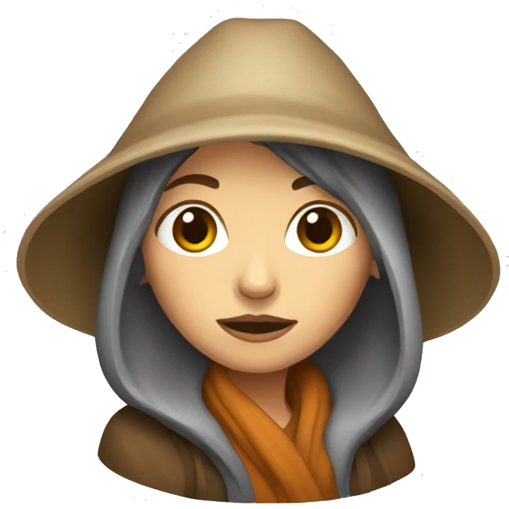 Hermit female emoji
