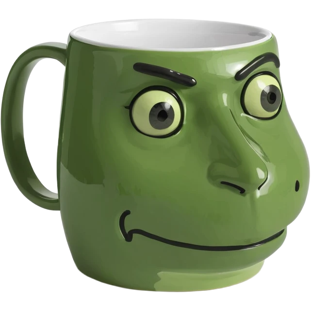 Mug face emoji