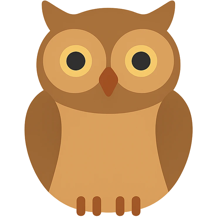 Owl emoji