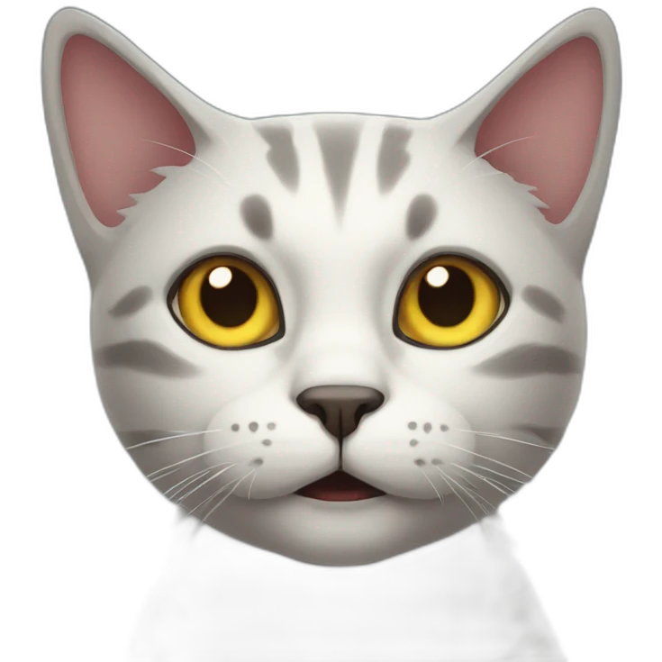 scary cat emoji