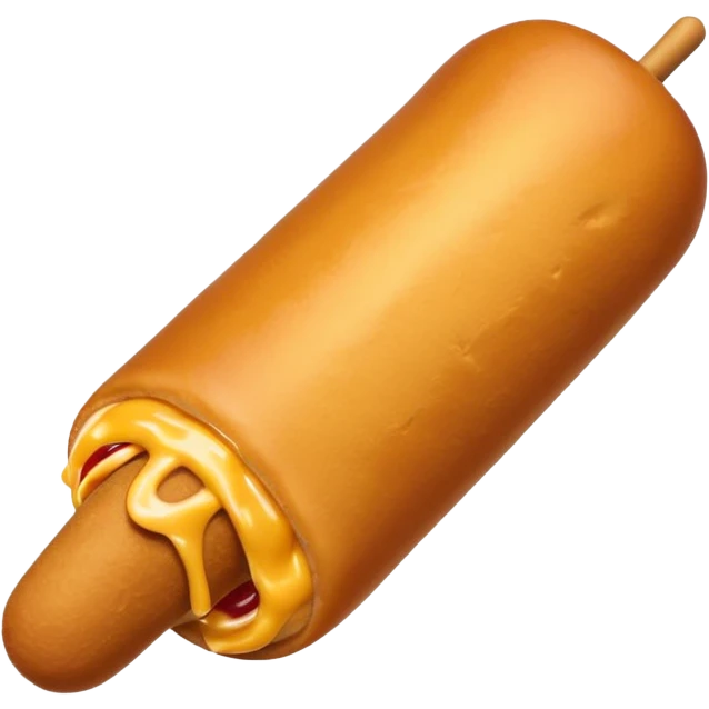 Total black corndog emoji