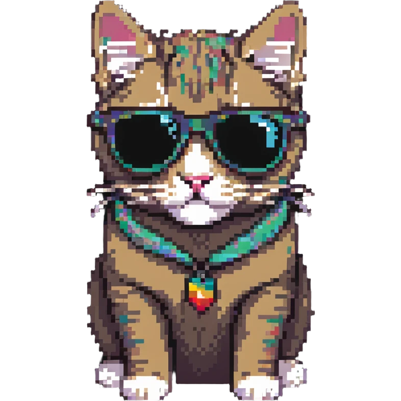 cat wearing sunglasses emoji