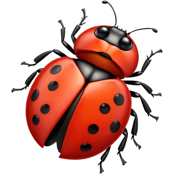 Lady bug emoji
