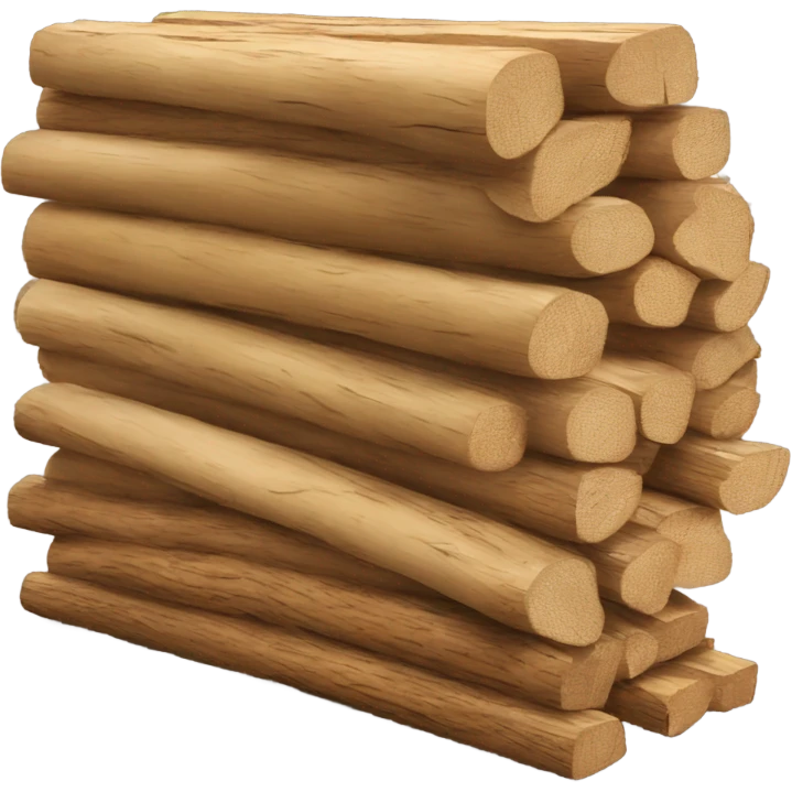 Trailer load of wood  emoji