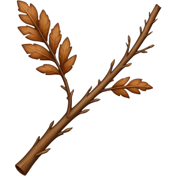 leafy stick emoji