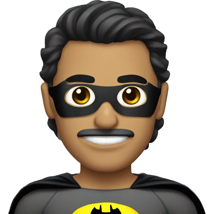 Mexican Batman emoji