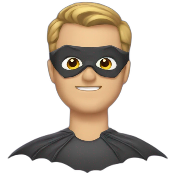 bat man emoji