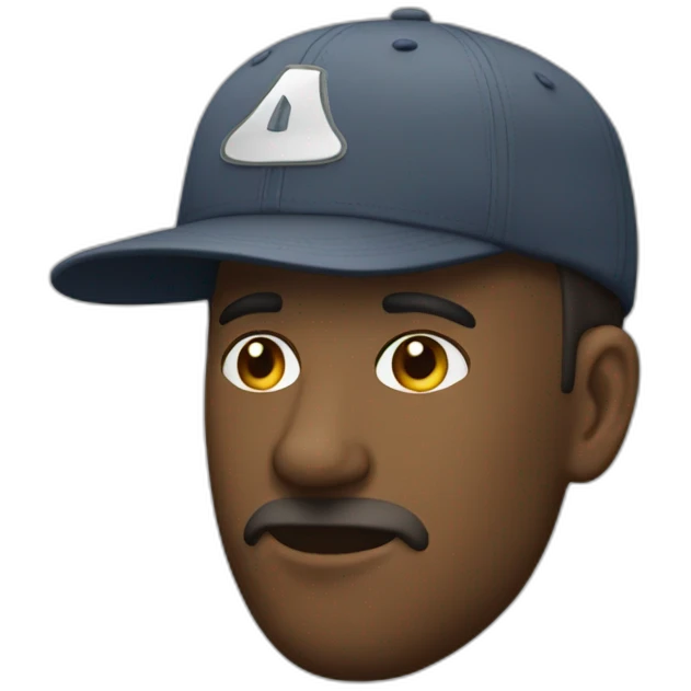 Casquette à piques emoji