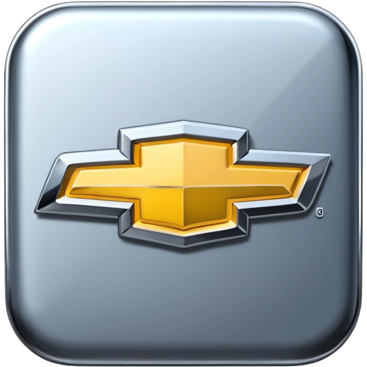 Chevrolet logo badge accurate emoji