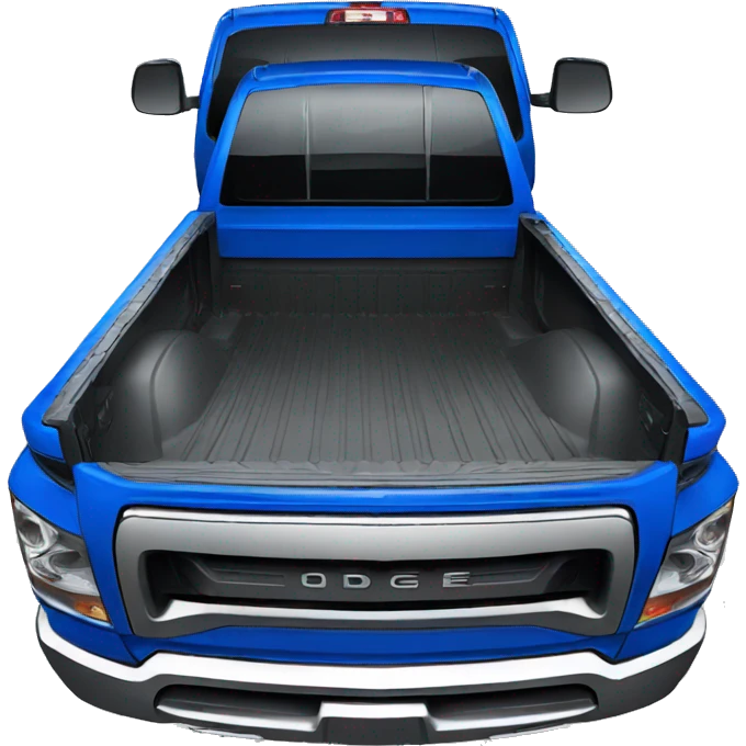 Dodge ram blue emoji