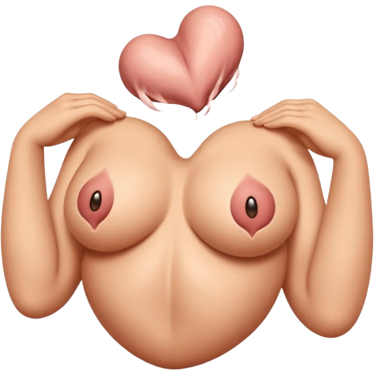 Boobs shaking emoji