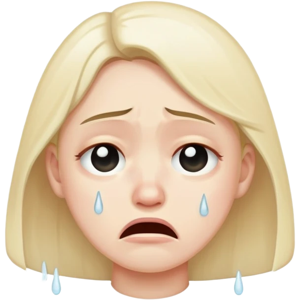 so sad and cry a lot emoji