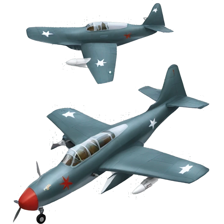 Yak-1 fighter plane emoji