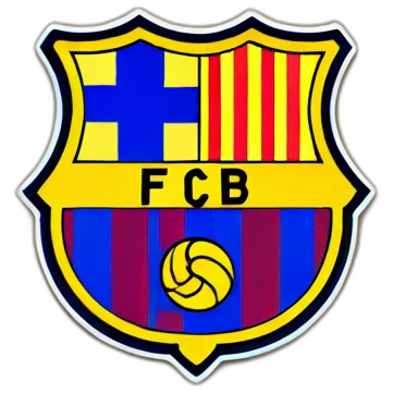 Fc Barcelone logo emoji