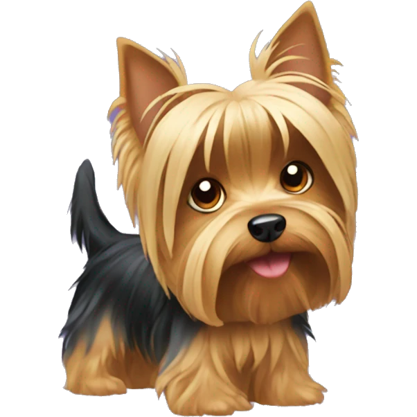 Yorkshire terrier emoji