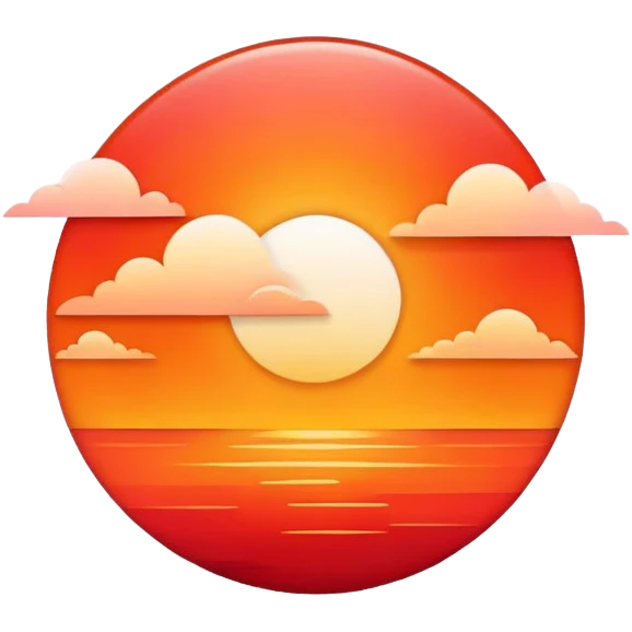 sunset emoji