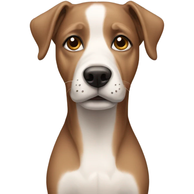 Transgender dog emoji