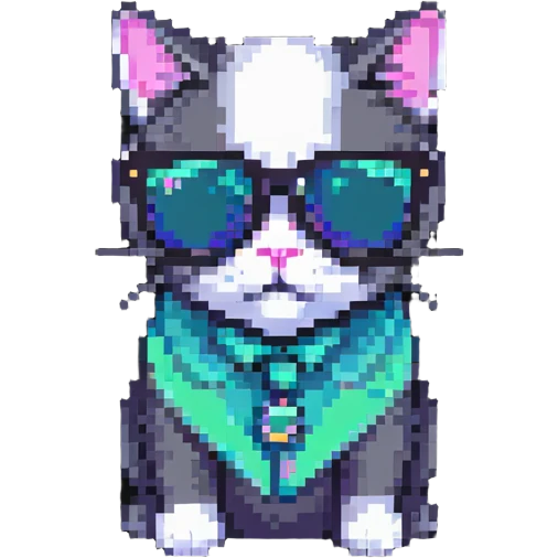cat wearing sunglasses emoji
