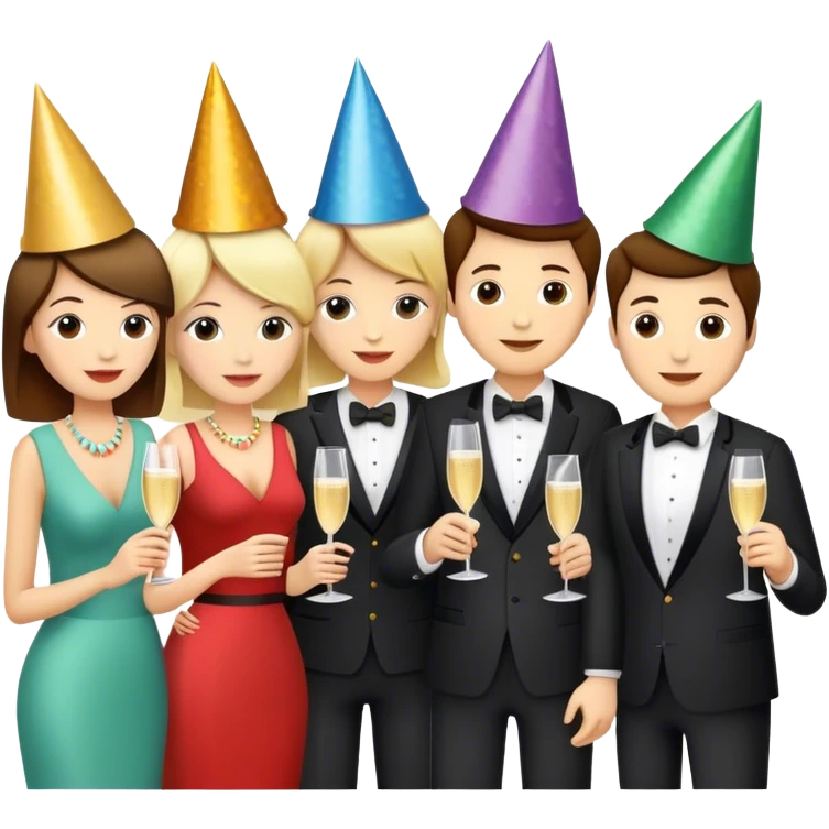 Drinking and partying  emoji